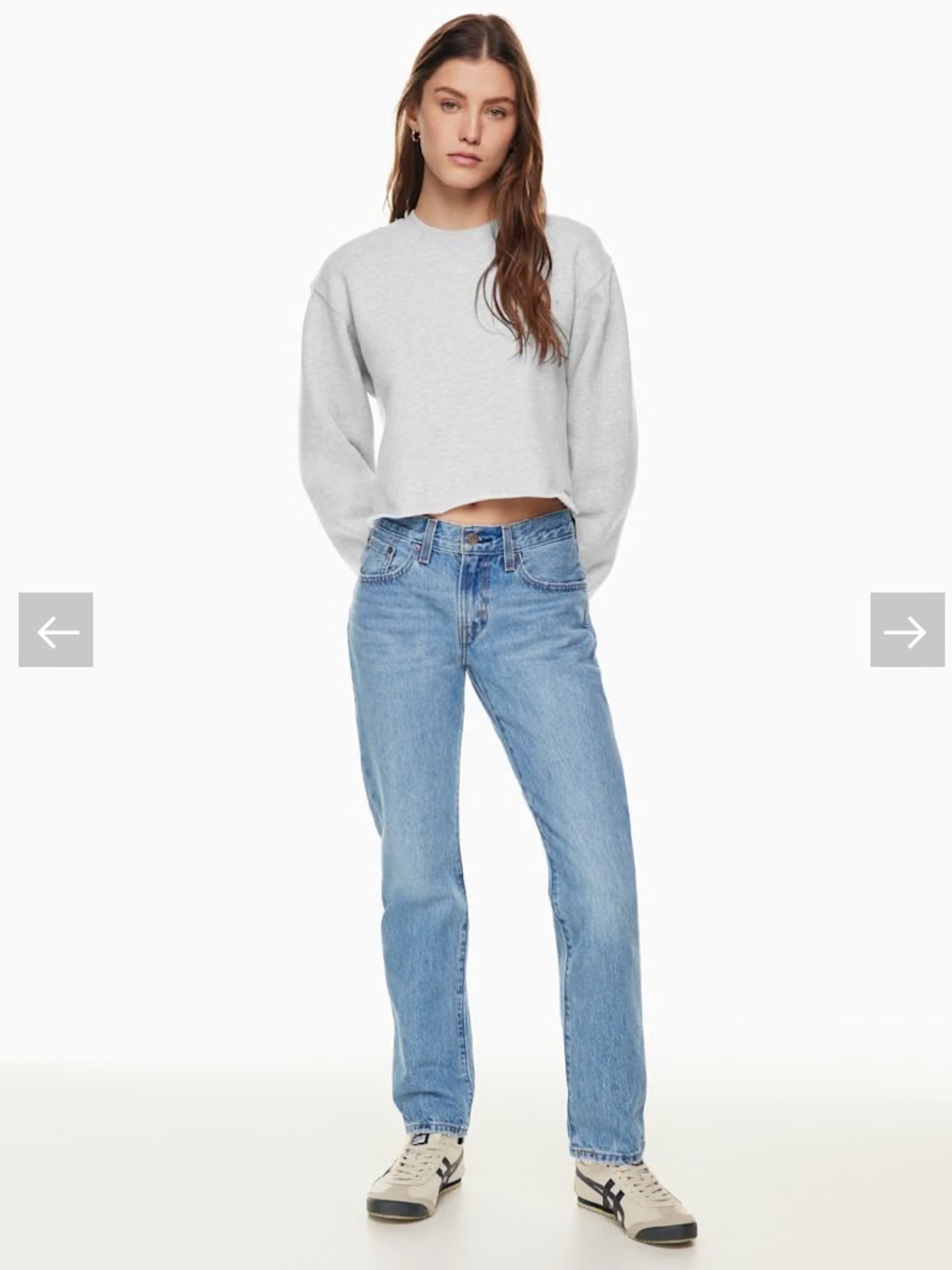 Levi’s Middy Straight Jeans Sz 26 Like New